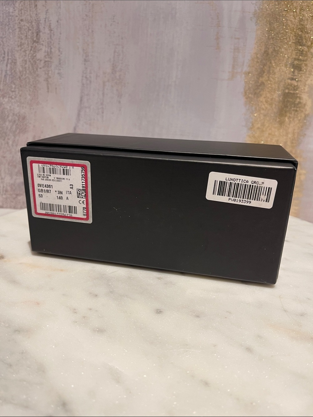 New Black VERSACE glasses case w/box ๐ - Picture 6 of 8